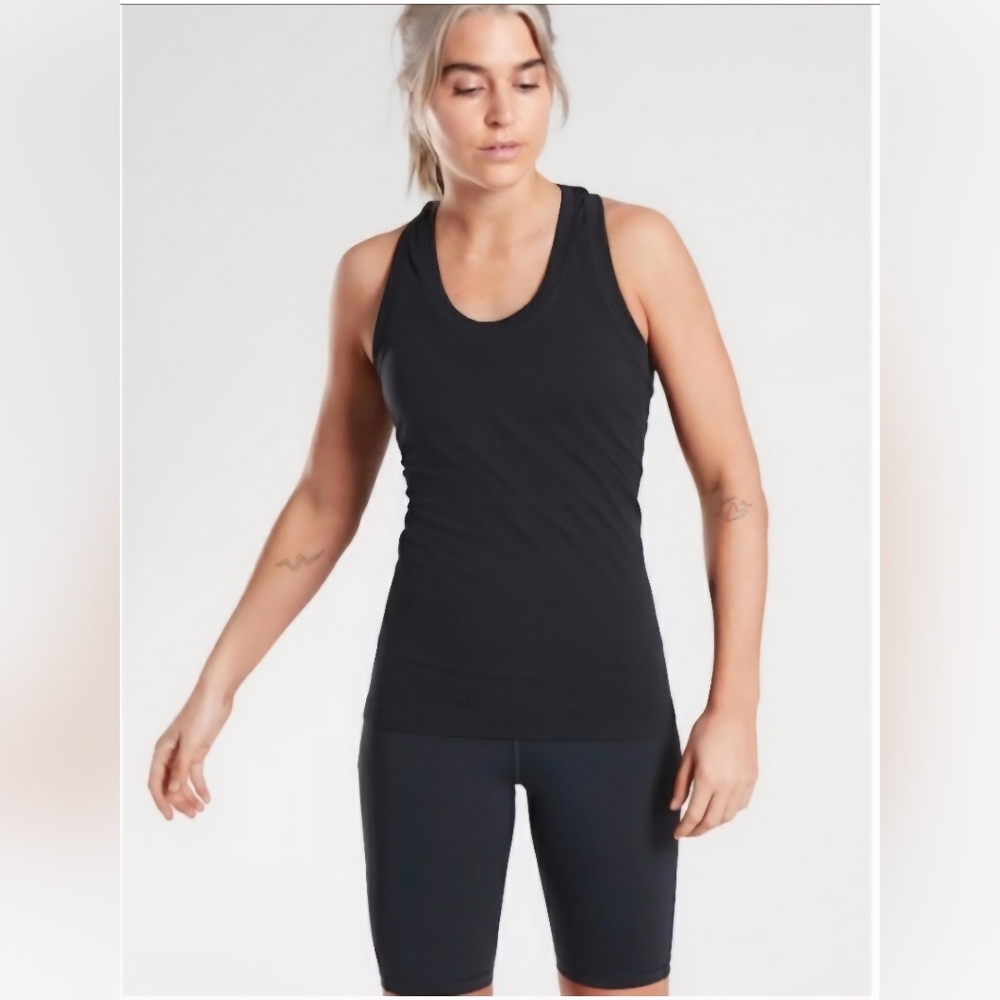 ATHLETA "Momentum" Workout Tank With Bra | SZ 34D